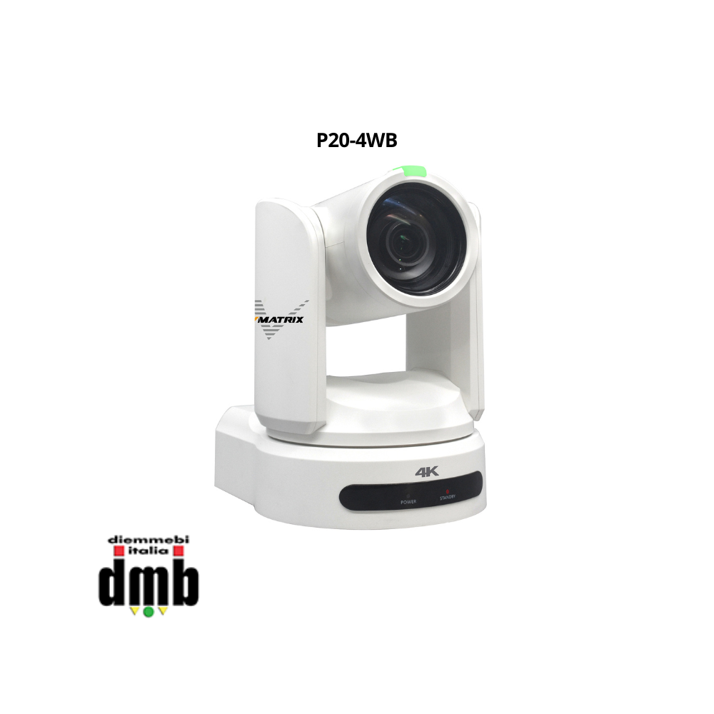 AV Matrix - P20-4WB – Video Camera PTZ 4K 8MPx Zoom 20X