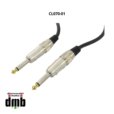 Cobra Pro - CL070-06 - Cavo Jack 6.3mm mono/Jack 6.3mm mono | 6 m