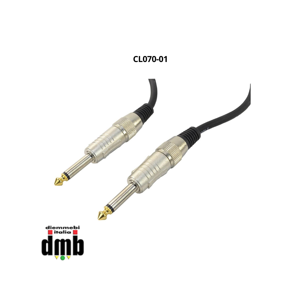 Cobra Pro - CL070-06 - Cavo Jack 6.3mm mono/Jack 6.3mm mono | 6 m