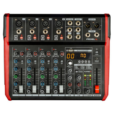 PROEL - PLAYMIX8 - Mixer Compatto 8 canali