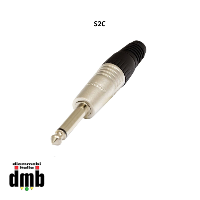 PROEL - S2C - CONNETTORE PROFESSIONALE JACK MONO 6,3 MM