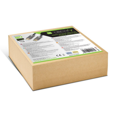 TECHLY - ICOC HDMI-HY2-100 - Cavo HDMI™ 2.0 4K Ultra HD Attivo in Fibra Ottica HDMI™ A/A M/M 100m