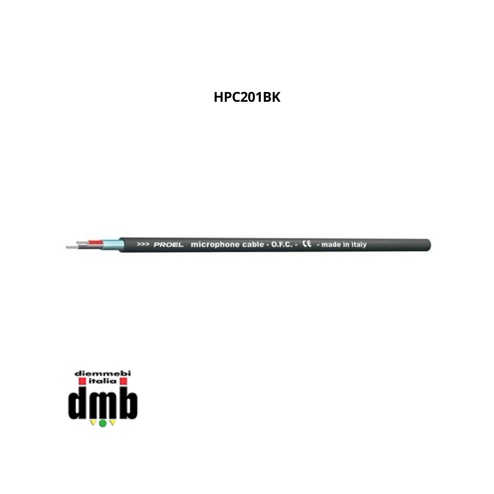 PROEL - HPC201BK - Cavo bilanciato professionale per microfono