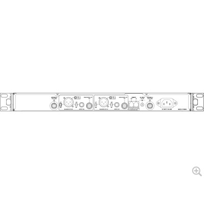 MIPRO - ACT-828 - Ricevitore Digitale Doppio UHF con DSP predisposto per Dante