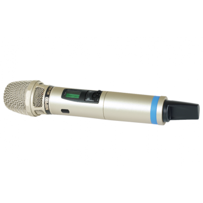 MIPRO - ACT-800H2/5UA - Trasmettitore a impugnatura da 72 MHz di banda con batteria ricaricabile al Litio o Alkaline