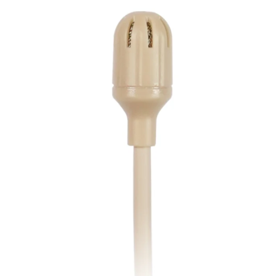 MIPRO - MU-57Ls-SH - Microfono Lavalier Mini Omnidirezionale a Condensatore - Beige - Connettore:TA4F per beltpack Shure