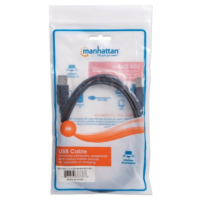 MANHATTAN - ICOC U-AA-18-U2 - Cavo USB 2.0 A maschio/A maschio 1,8 m