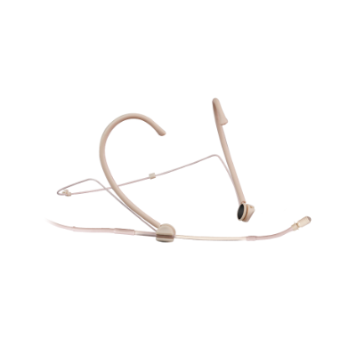 MIPRO - MU55HNs-SE - Microfono Headworn - Premium Omnidirezionale (colore Beige) - jack 3,5 con ghiera per beltpack Sennheiser