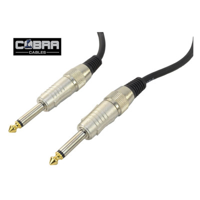 Cobra Pro CL070-10 - Cavo Jack 6.3 mm Maschio / Maschio Mono Professionale - 10m
