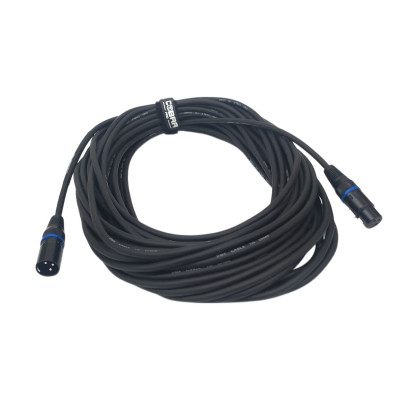 Cobra Pro DMX0-15G - Cavo DMX Professionale 110 Ohm XLR 3-pin | 15m