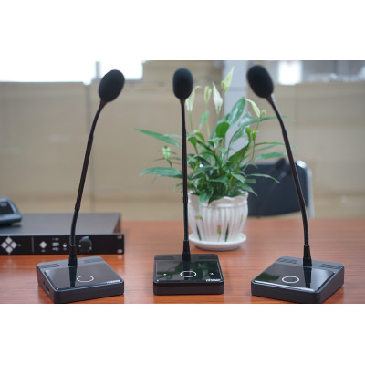 Kit VISSONIC Classic - Sistema Conference Digitale Cablato | Base Presidente + Delegati Personalizzabili