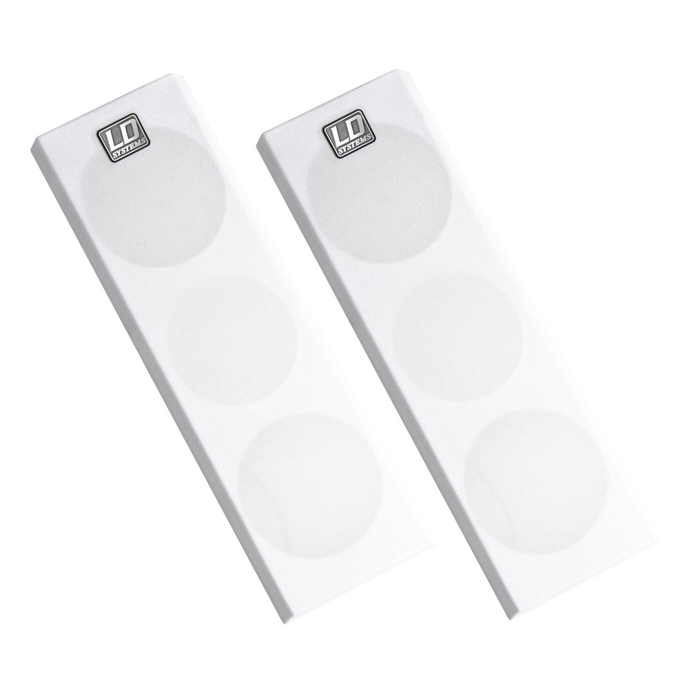 LD Systems DAVE 8 XS W G - Pannelli Frontali Bianchi per Satelliti DAVE 8 XS