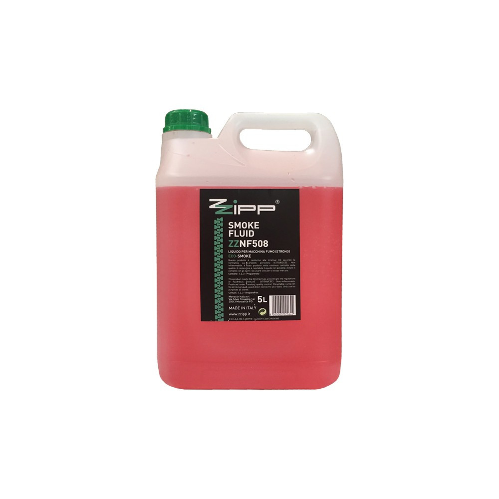 ZZIPP ZZNF508 | Liquido Ecologico Macchina Fumo 5L | Densità Strong