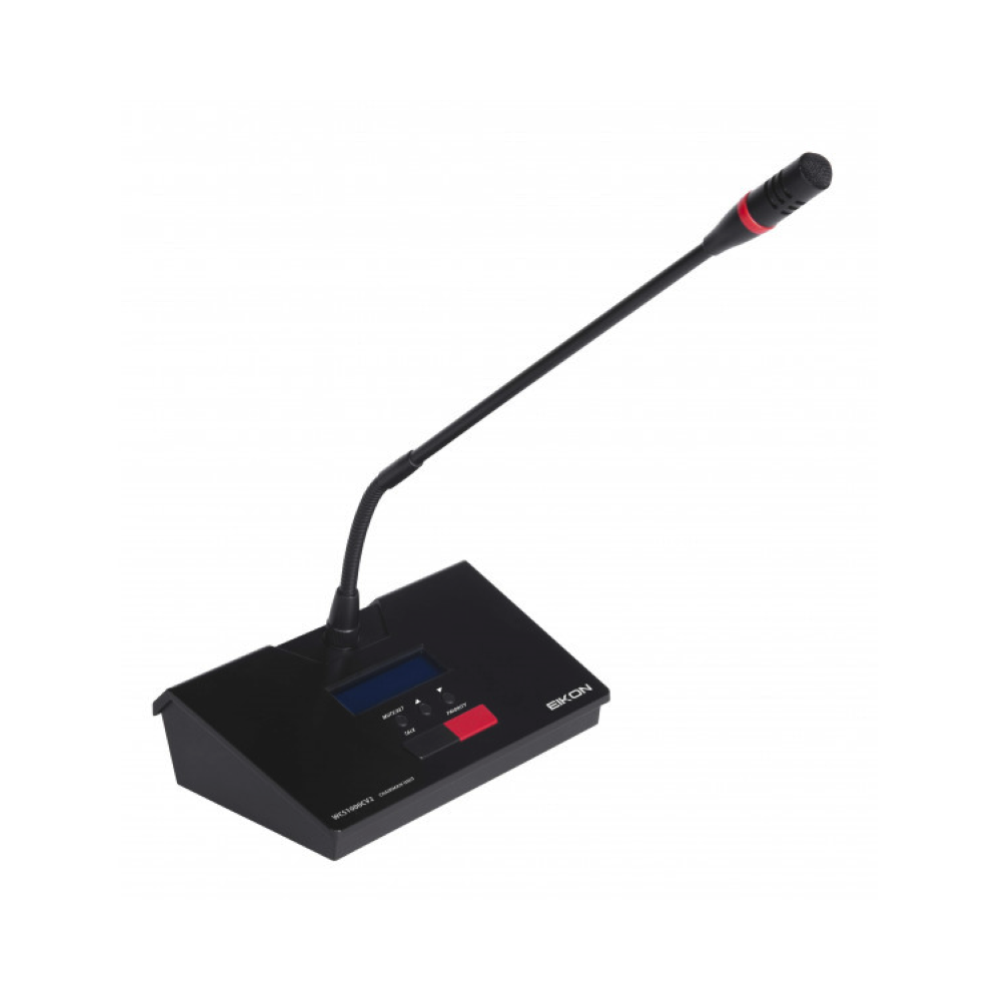 Eikon by Proel WCS1000CV2 - Postazione microfonica presidente per sistema conferenza wireless serie WCS1000