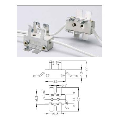 SPGY9,5 - Portalampada per cp82