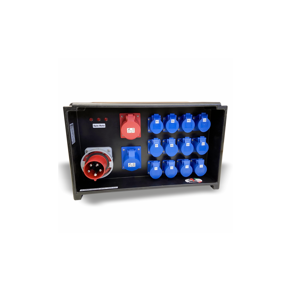 Quadro Elettrico Portatile CU-CIN 1/54/7F | Power Box 63A 35kW (IP44)