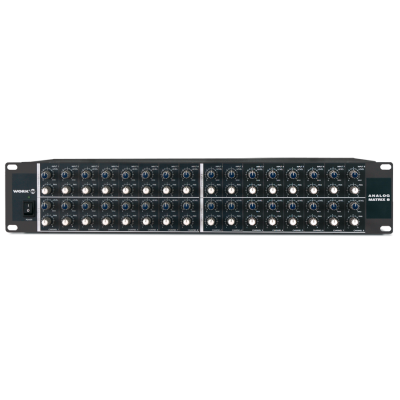 WORK - Analog Matrix 8 | Mixer Audio a Matrice 8 Ingressi e 8 Uscite (2U Rack)
