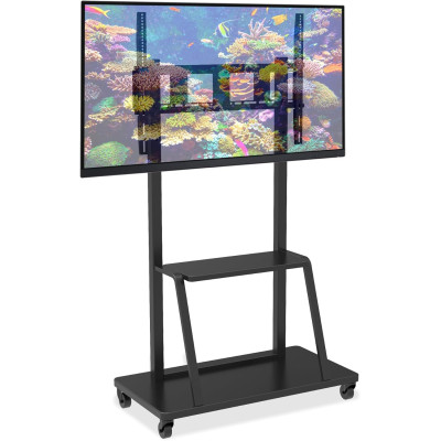 Techly ICA-TR30 | Supporto a Pavimento con Ruote per TV 55-100" 150kg
