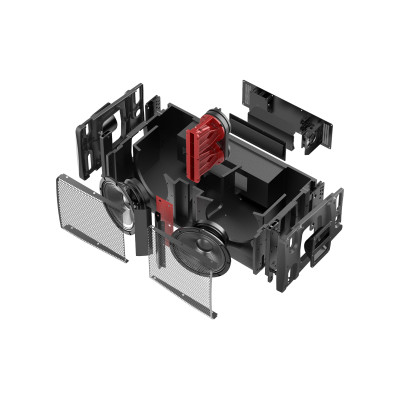 Audiocenter Avanda210A | Modulo Line Array Attivo Doppio 10" DSP 1600W