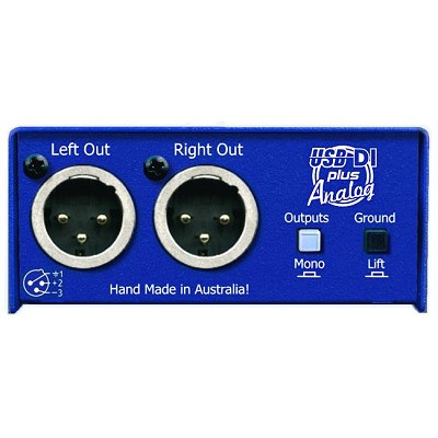 ARX USB DI PLUS | DI Box Stereo Bilanciata Ingressi USB e Analogici