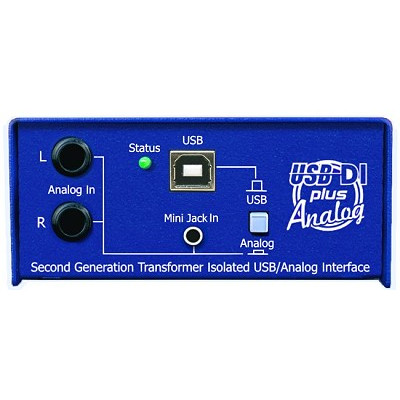 ARX USB DI PLUS | DI Box Stereo Bilanciata Ingressi USB e Analogici