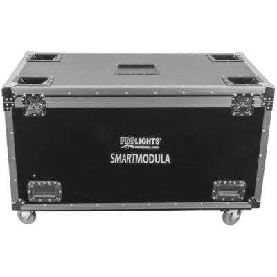 PROLIGHTS FCLSMARTMODULA - Flight case per il trasporto di 2x SMARTMODULA, 16x MODULASPOT, 2x MODULAWASH