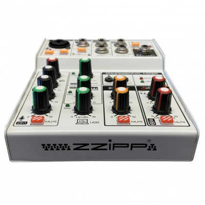 ZZIPP - ZZMX3 - Mixer compatto 3 canali alimentazione USB