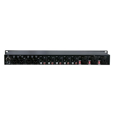 DAP - D2322 - Mixer audio da installazione rack 1U 9 canali 2 zone COMPACT 9.2