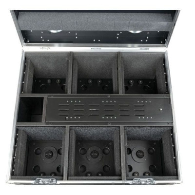 SHOWTEC - 44056 - EVENTSPOT 1600 Q4 SET Baule-caricatore da 6 pezzi