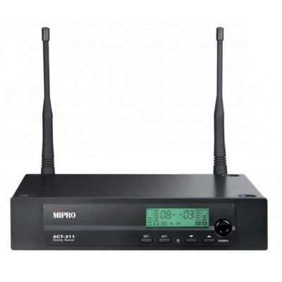 MIPRO - ACT-311B/BC100T/MM-205 - Sistema Conferenze con Ricevitore singolo, Stazione trasmittente e Microfono Gooseneck
