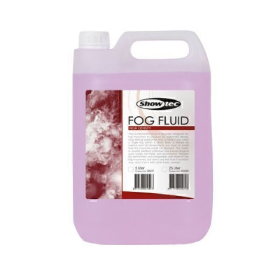 SHOWTEC - 60637/4 - Confezione da 4 lattine di liquido per macchina da fumo ad alta densità da 5 litri