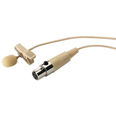 ZZIPP - ECM-501L/SK - Microfono a elettrete a cravatta color carne con connettore mini XLR