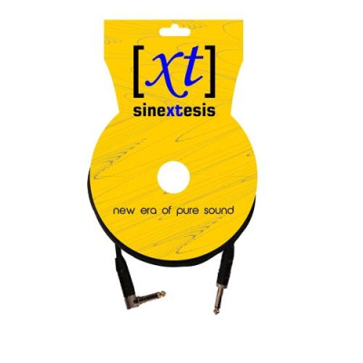 SINEXTESIS - 2201-6 - Cavo Jack - Jack 90° Connettori con Blocco 6 mt. "Professional Series"