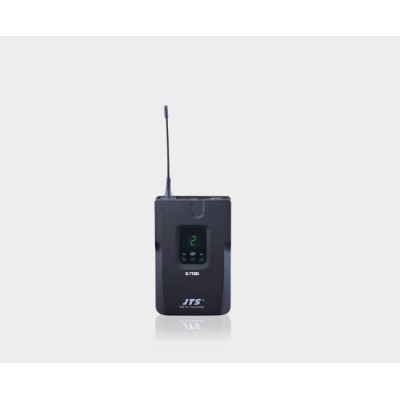 JTS - E-7R/E-7TBD - 43560 - Radiomicrofono UHF PLL composto da trasmettitore bodypack e ricevitore con 16 canali selezionabili