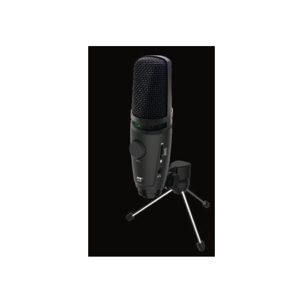 JTS - JS-1P - 44151 - Microfono a condensatore con uscita USB per registrazione digitale