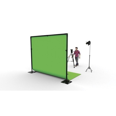 WENTEX - GREEN SCREEN KIT 2 - Chroma Key Sistema Pipe & Drape