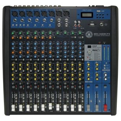 TOPP PRO - MX1422CFX - Mixer 14 canali con effetti