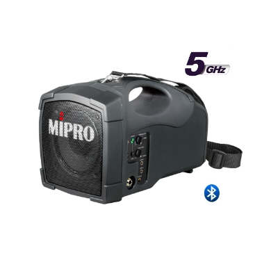 MIPRO - MA-101G - Ampliﬁcazione portatile 50W a batteria e corrente con Bluetooth integrato