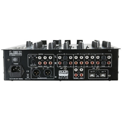 DAP - D2304 - CORE Serie Mixer DJ a 4 canali con interfaccia USB