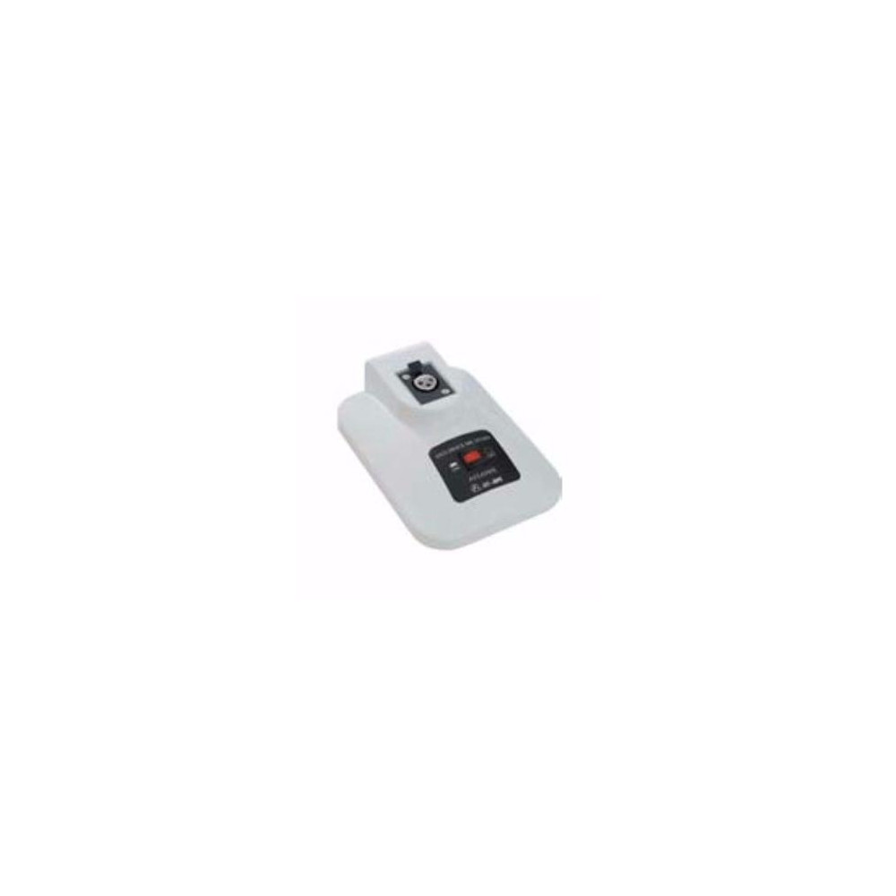 AV LEADER - AVL-6305SW - Base da tavolo Bianca per microfono con interruttore