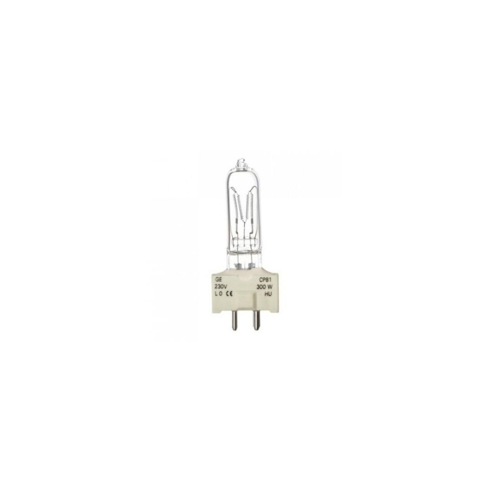 GE - 88433
 - Lampada alogena CP81 GY 9.5 FSK 240V/300W