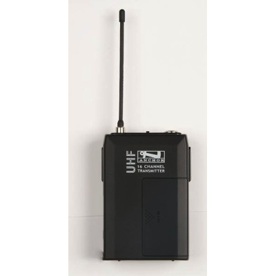 ANCHOR - WB6000 - Trasmettitore a 16 canali Beltpack UHF
