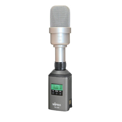 MIPRO - TA-80 - Trasmettitore digitale miniatura con presa microfonica XLR per Telecamere