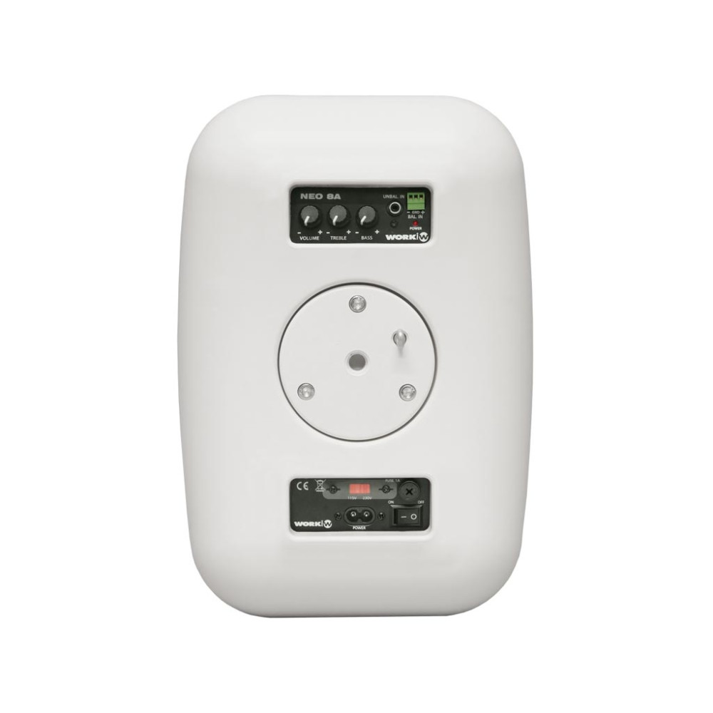 WORK - NEO 8 A - Coppia di altoparlanti (attivo e passivo) per l'installazione da 8"