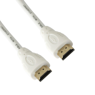 TECHLY - ICOC HDMI-4-100NWT - Cavo High Speed HDMI™ con Ethernet 10 metri Bianco