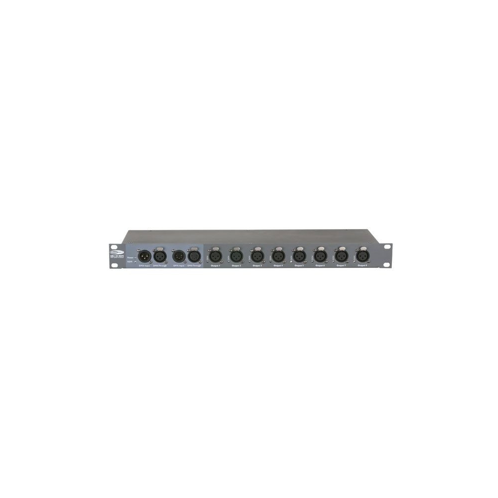 SHOWTEC - 50787 - RDM Splitter Pro Booster DMX a 4 canali con RDM 3P e 5P XLR