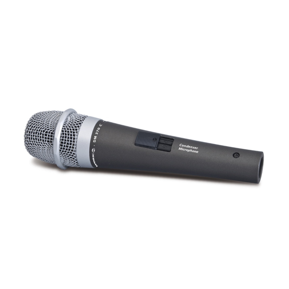 WORK - DM 370 C - Microfono a elettrete con alimentazione phantom 48V