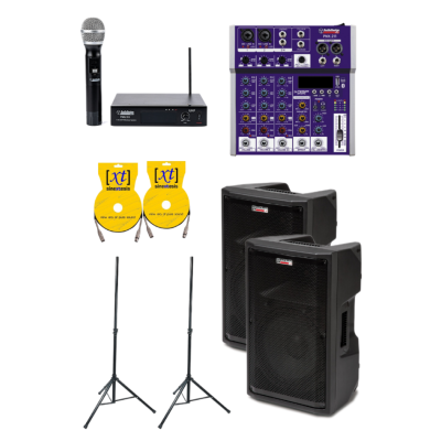 ZZIPP - ZZSPARCOLDH/KIT - Kit composto da 6 fontane luminose ZZSPARCOLDH + Fly case
