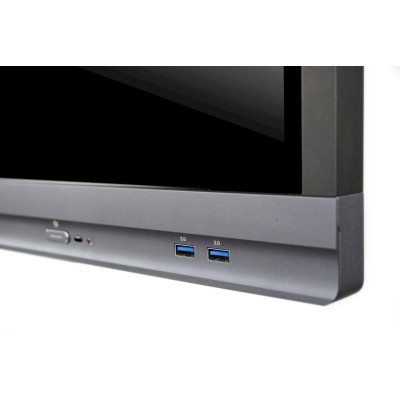 HELGI - HP7520M - Monitor Interattivo 75' C Series Wi-Fi RDM-Ready + Staffa