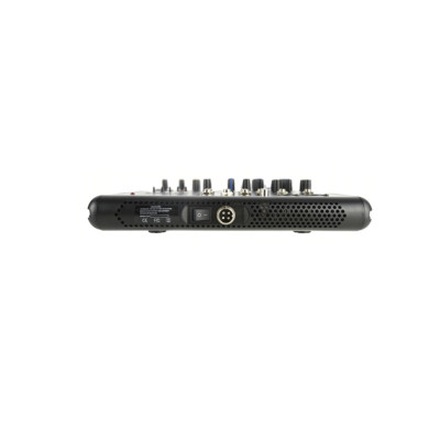 MARK - MAX 4 FX USB - Mixer audio analogico con 2 canali mono + 1 canale stereo, lettore-registratore USB-SD